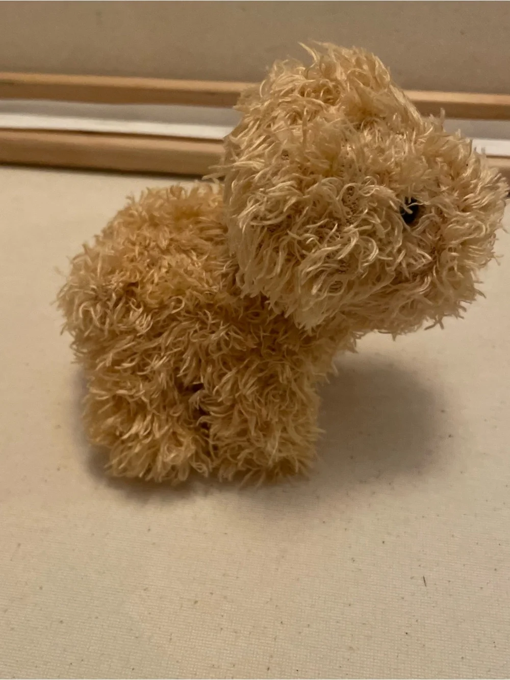 Golden doodle Cute fluffy dog small stuffed animal toy